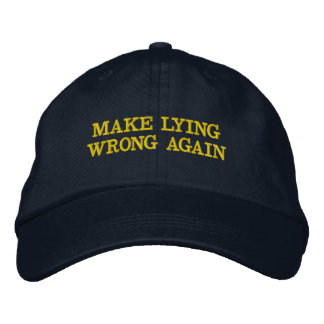 MAAK OPNIEUW WRONG - geborduurd Pet