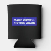 Maak Orwell Weer Fictie Blikjeskoeler (Achterkant)