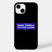 Maak Orwell Weer Fictie Case-Mate iPhone Case (Achterkant)