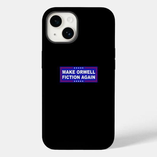 Maak Orwell Weer Fictie Case-Mate iPhone Case (Achterkant)