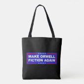 Maak Orwell Weer Fictie Tote Bag (Achterkant)