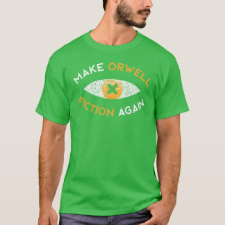 Maak Orwell weer fictie vintage T-shirt