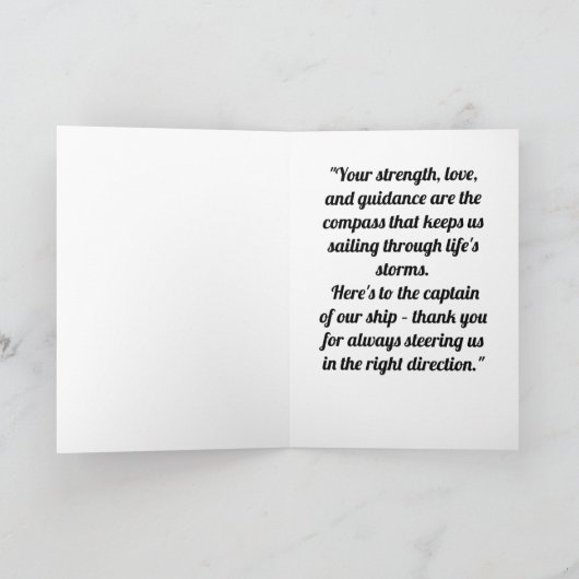 "Maak papa's dag extra speciaal!" Bedankkaart (Binnen)