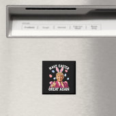 Maak Pasen Groot Again Funny Trump Bunny Lente H Magneet (Insitu (Vaatwasser))