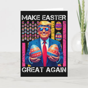 Maak Pasen Groot Again Funny Trump Konijn Lente H Kaart
