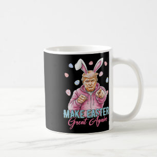 Maak Pasen Groot Again Funny Trump Konijn Lente H Koffiemok