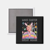 Maak Pasen Groot Again Funny Trump President Ooste Magneet (Voorkant / Achterkant)