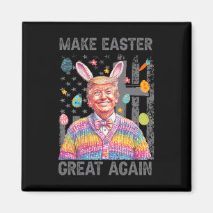 Maak Pasen Groot Again Funny Trump President Ooste Magneet