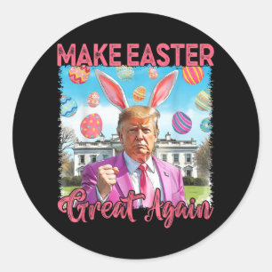 Maak Pasen Groot Weer Grappig Koele Paassoorten Wa Ronde Sticker