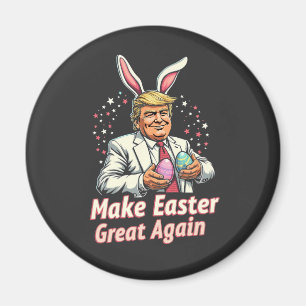 Maak Pasen weer geweldig Easter Trump Eggs Magneet
