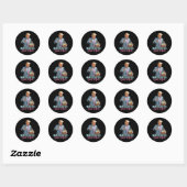 Maak Pasen weer geweldig Grappig Trump Spring Hunt Ronde Sticker (Vel)