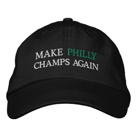 MAAK PHILLY CHAMPS OPNIEUW GEBORDUURDE PET (Voorkant)