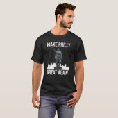Maak Philly weer groot Burgemeester Frank Rizzo St T-shirt (Voorkant volledig)