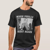 Maak Philly weer groot Burgemeester Frank Rizzo T T-shirt (Voorkant)