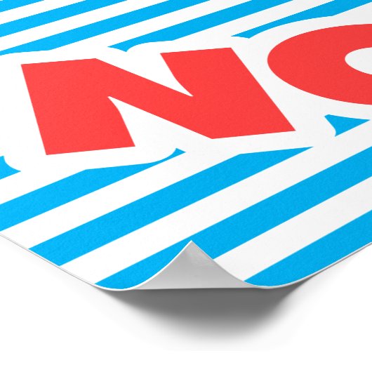 Maak Pizza geen oorlog Poster (Hoek)