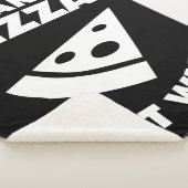 Maak Pizza geen oorlog Sherpa Deken (3/4)