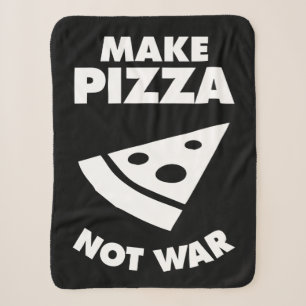 Maak Pizza geen oorlog Sherpa Deken