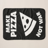 Maak Pizza geen oorlog Sherpa Deken (Voorkant (horizontaal))