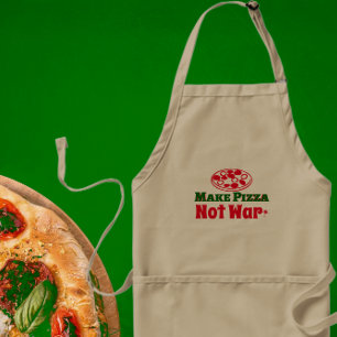 Maak Pizza geen oorlog Standaard Schort