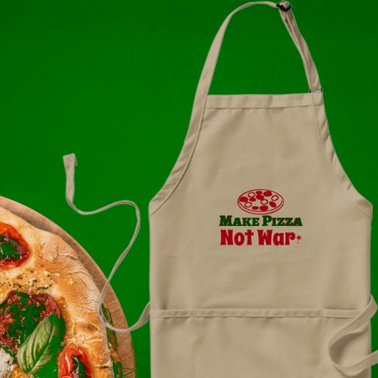 Maak Pizza geen oorlog Standaard Schort