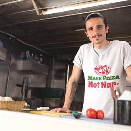 Maak Pizza geen oorlog T-shirt