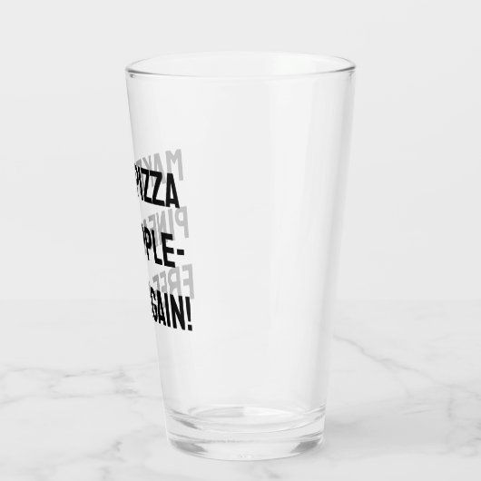 Maak pizza weer ananasvrij! glas (Links)