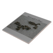 Maak plaats voor eenden! tegeltje (Zijkant)