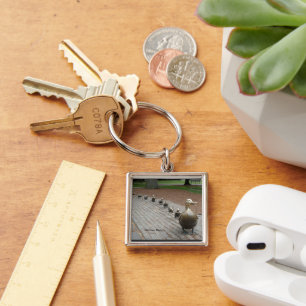Maak plaats voor eendjes! Sleutelhanger