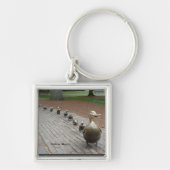 Maak plaats voor eendjes! Sleutelhanger (Voorkant)
