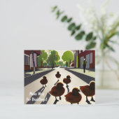 Maak plaats voor snoep! Briefkaart (Staand voorkant)