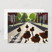 Maak plaats voor snoep! Briefkaart (Voorkant / Achterkant)