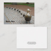 Maak plaats voor snoep! notitiekaartje (Voorkant / Achterkant)