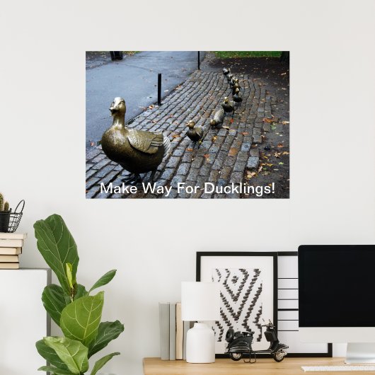 Maak plaats voor snoep! poster (Thuiskantoor)