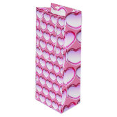 Maak plezier - wijn cadeautas (Voorkant Gekanteld)