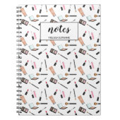 Maak productpatroon met gepersonaliseerde naam notitieboek (Voorkant)