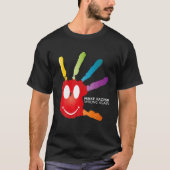 Maak racisme weer fout t-shirt Anti Hate Resist An (Voorkant)