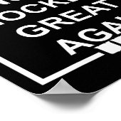 Maak Rangers Hockey Groot Opnieuw Poster (Hoek)
