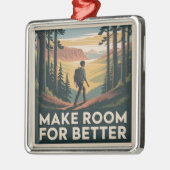 Maak Ruimte Voor Beter Metalen Ornament (Links)