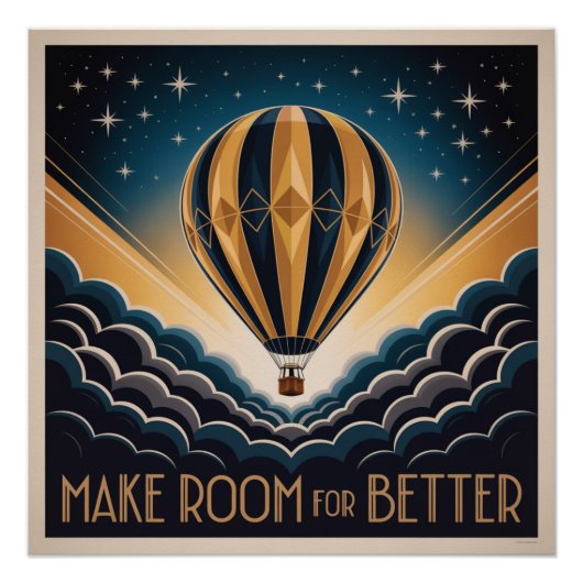 Maak Ruimte Voor Beter Perfect Poster (Voorkant)
