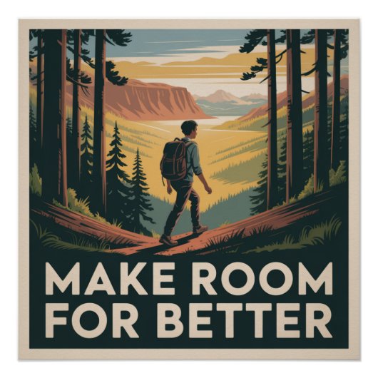 Maak Ruimte Voor Beter Perfect Poster (Voorkant)
