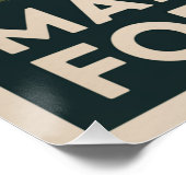 Maak Ruimte Voor Beter Perfect Poster (Hoek)