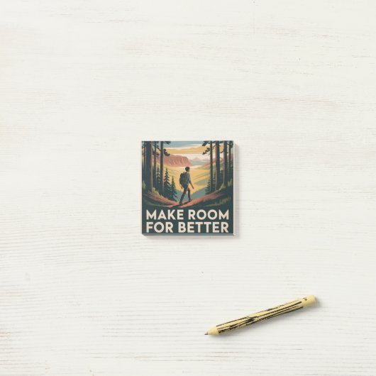 Maak Ruimte Voor Beter Post-it® Notes (Op bureau)