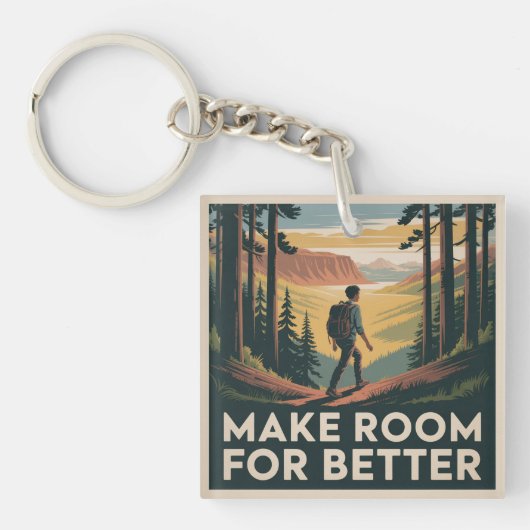 Maak Ruimte Voor Beter Sleutelhanger (voorkant)