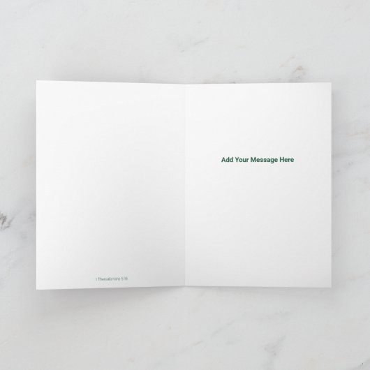 Maak Ruimte Voor Vreugde-Altijd Blijven Glimlachen Kaart (Binnen)