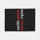 Maak Rusland Klein Again 1 Fleece Deken (Voorkant (Horizontaal))