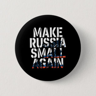 Maak Rusland Klein Again 2 Ronde Button 5,7 Cm