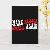 Maak Rusland weer klein Kaart (Gele Bloem)