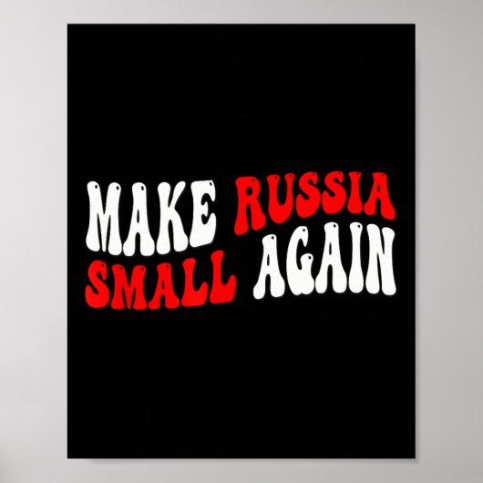 Maak Rusland weer klein Poster (Voorkant)