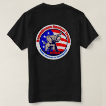 Maak Rusland weer klein T-shirt met rug logo