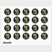 Maak Saint Patrick's Day weer geweldig Vlag grappi Ronde Sticker (Vel)